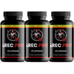 3x Bottle Erec Pro - 180 Kapseln